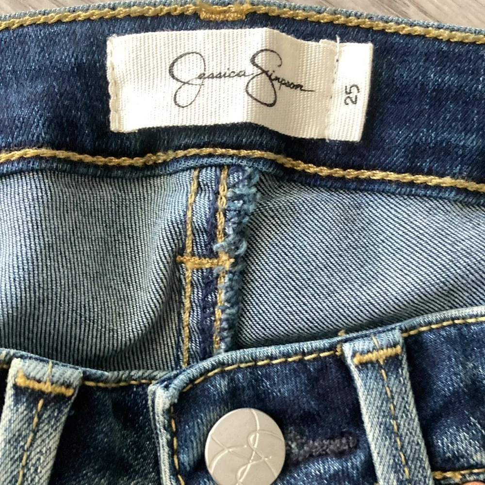 NWOT Jessica Simpson Medium Blue Skinny Jeans - Picture 5 of 8
